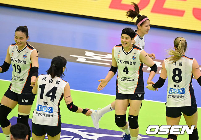 IBK 기업은행 선수단. / OSEN DB