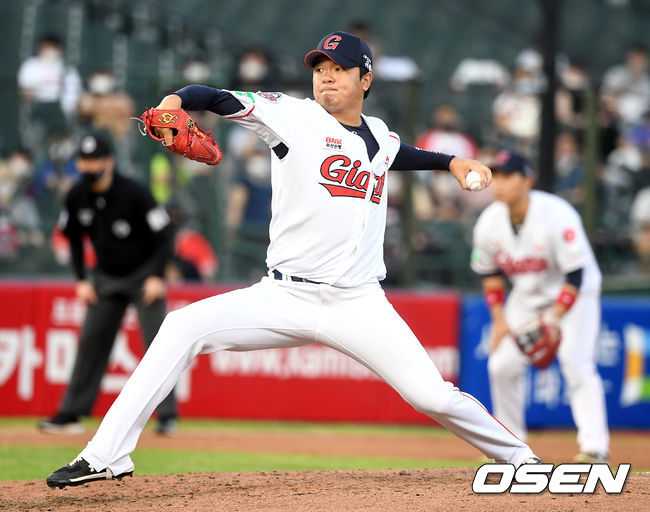 지난 9일 롯데에서 방출된 한승혁 /OSEN DB