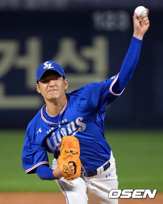 삼성 라이온즈 투수 백정현 / OSEN DB