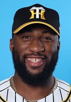 멜 로하스 주니어 / 한신 타이거스 공식 홈페이지 캡처 