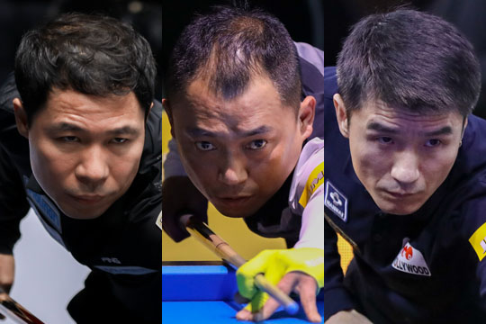 [사진]왼쪽부터 허정한, 정승일, 강자인 /파이브앤식스 제공