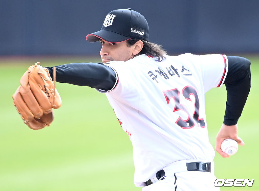 KT 위즈 윌리엄 쿠에바스. /OSEN DB