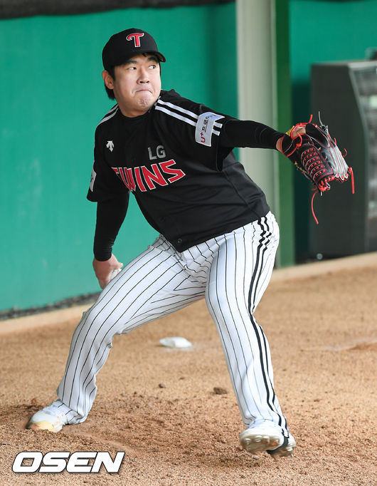 LG에서 방출된 투수 김지용. /OSEN DB