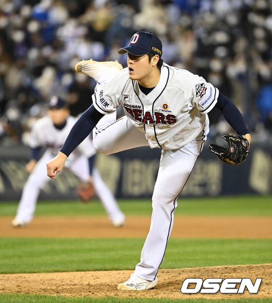 두산 베어스 투수 김강률. / OSEN DB