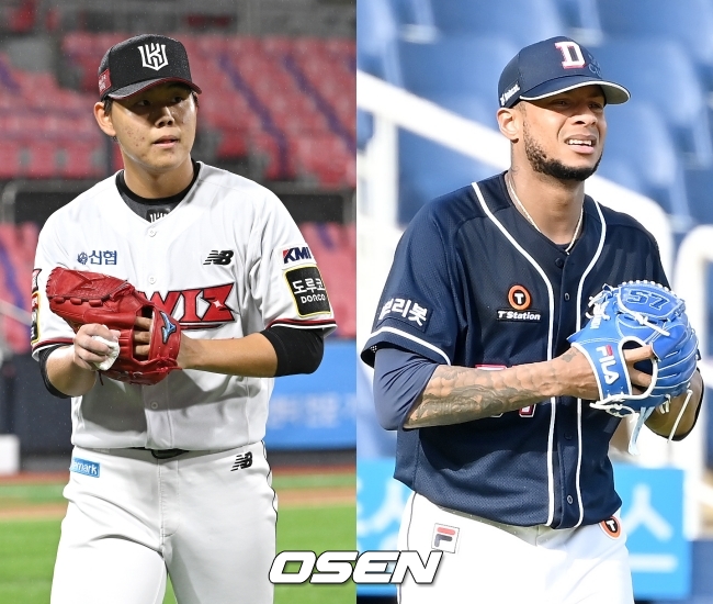 KT 소형준-두산 미란다 /OSEN DB