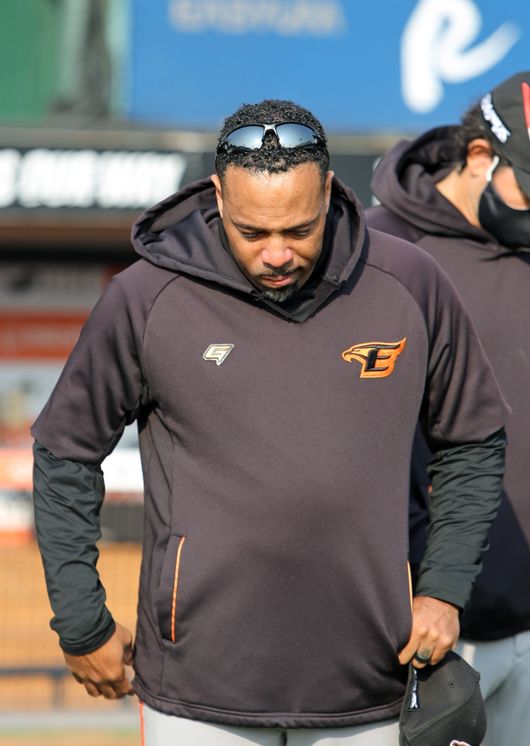 조니 워싱턴 코치 /한화 이글스 제공