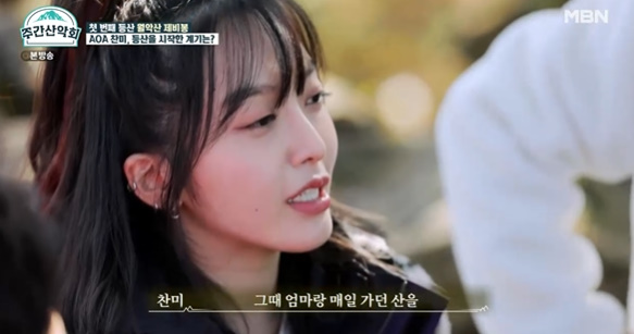 [사진]  MBN 예능 ‘주간산악회’ 방송화면 캡쳐