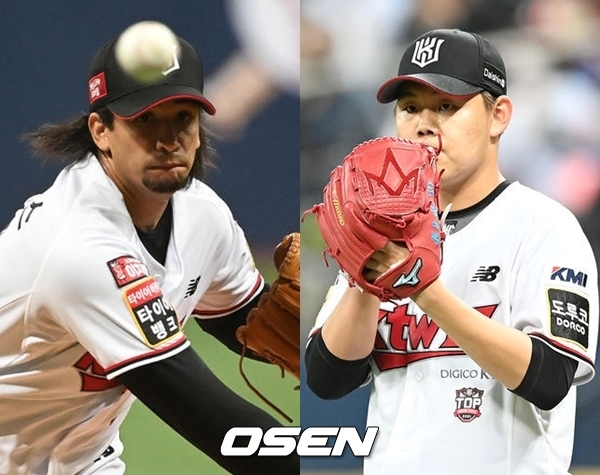 윌리엄 쿠에바스-소형준 / OSEN DB