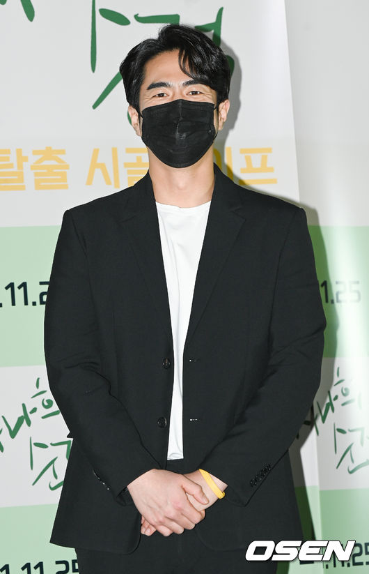 16일 오후 서울 용산 CGV에서 영화 '싸나희 순정'(감독 정병각) 언론시사회가 진행됐다. 배우 전석호가 포즈를 취하고 있다. 2021.11.16 / soul1014@osen.co.kr