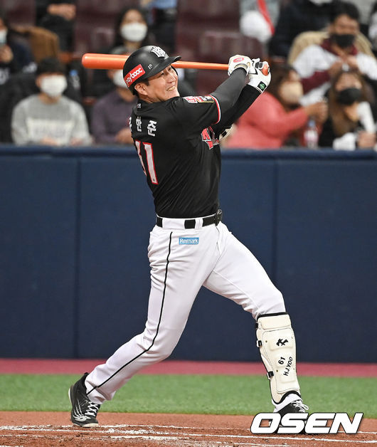 KT 위즈 외야수 유한준. / OSEN DB