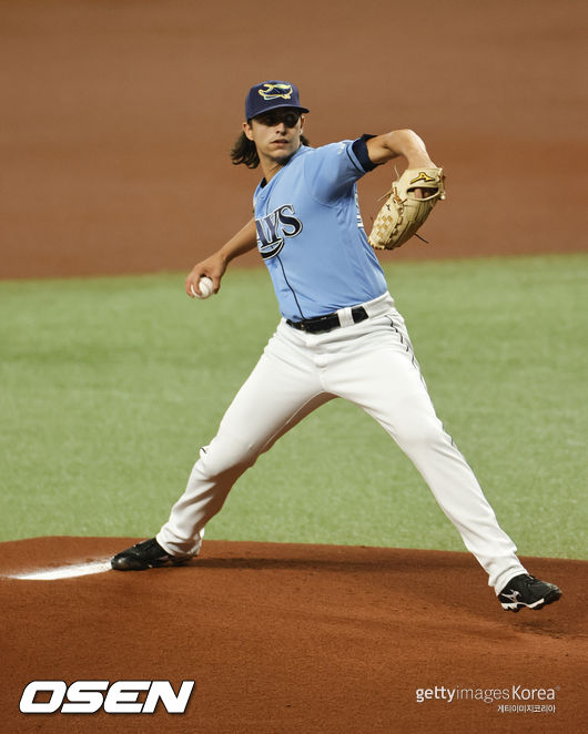[사진] 탬파베이 레이스 시절 브렌트 허니웰. ⓒGettyimages(무단전재 및 재배포 금지)