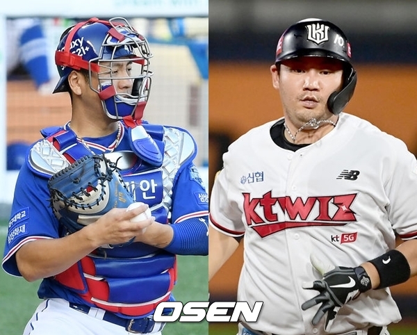 강민호-장성우 / OSEN DB