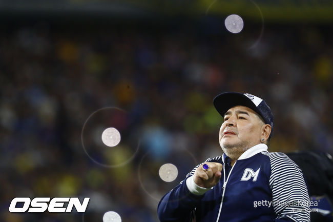 [사진] 디에고 마라도나 ⓒGettyimages(무단전재 및 재배포 금지)