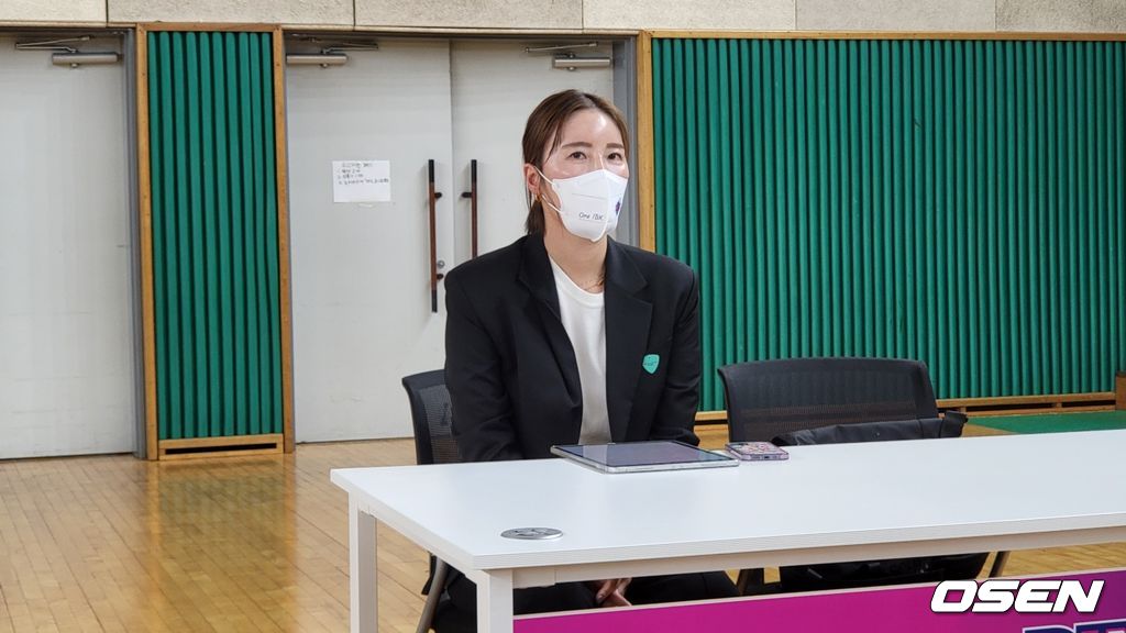 IBK기업은행 김사니 감독대행. /OSEN DB