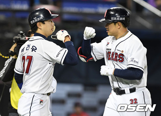 박건우-김재환 /OSEN DB