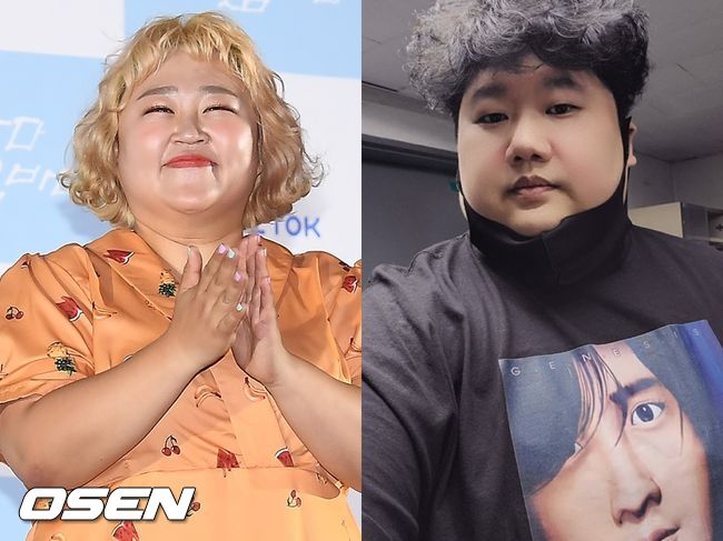 개그맨 홍윤화(왼쪽)와 김태원이 '맛있는 녀석들'에 합류한다. OSEN DB, 김태원 인스타그램