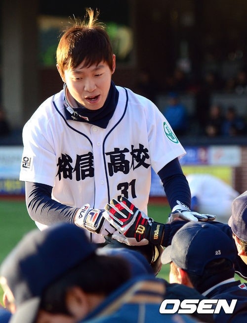 2013년 야구대제전에 참가한 정수빈 / OSEN DB