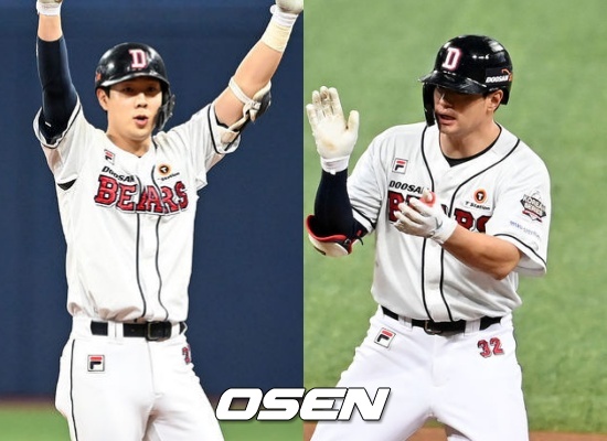 박건우(좌)와 김재환 / OSEN DB