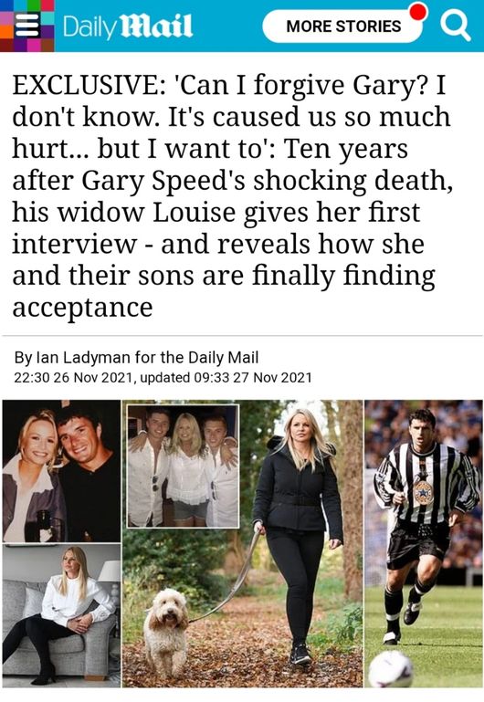 [사진] 루이스 스피드 / 데일리 메일 홈페이지 캡쳐.