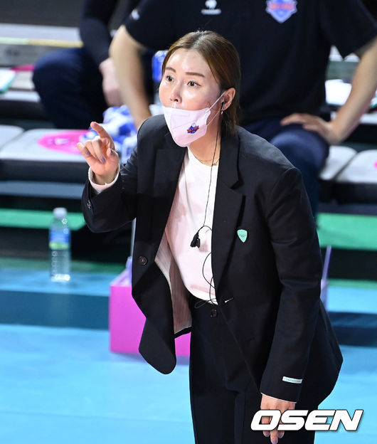 김사니 감독 대행 / OSEN DB