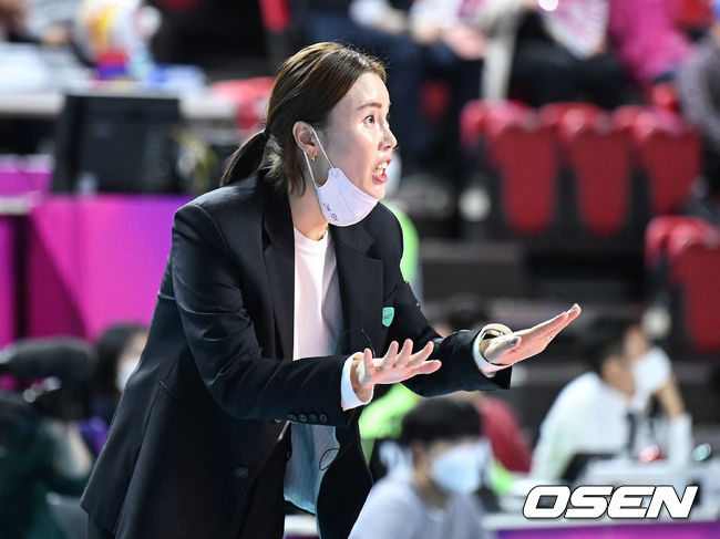 김사니 감독 대행 / OSEN DB