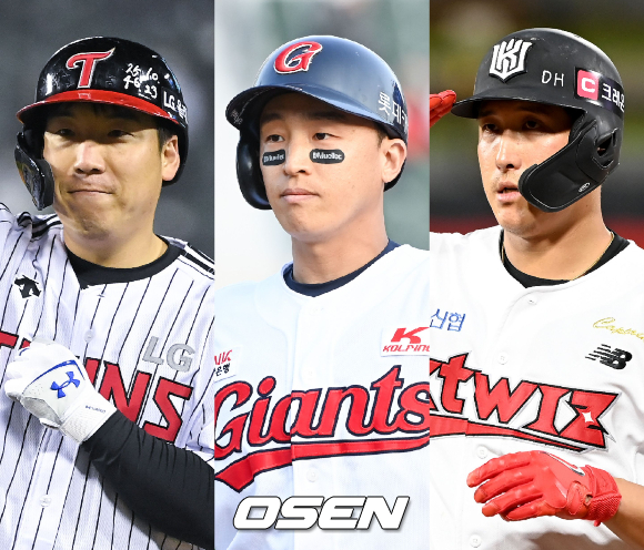 김현수-손아섭-황재균 /OSEN DB