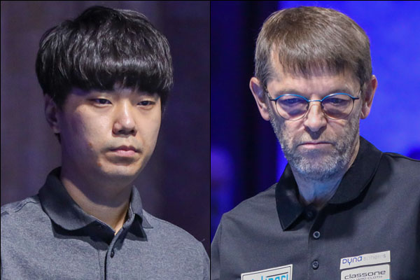 [사진]김행직(왼쪽)과 토브욘 블롬달 /파이브앤식스 제공