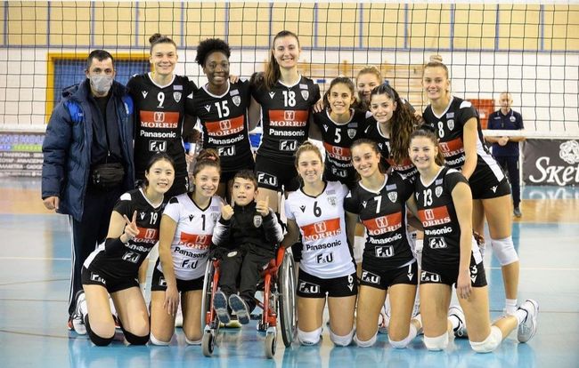 이다영은 5일(한국시간) 소속 팀 PAOK의 승리에 기여했다. / PAOK SNS 캡처