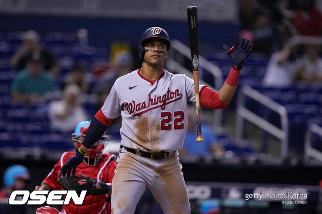 [사진] 후안 소토 ⓒGettyimages(무단전재 및 재배포 금지)