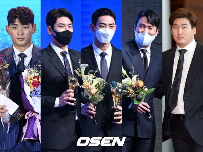 이정후-홍창기-구자욱-전준우-나성범(왼쪽부터)/OSEN DB