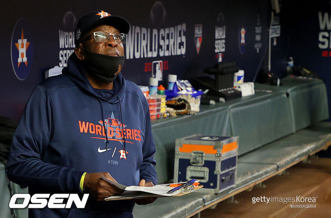 [사진] 더스티 베이커 휴스턴 감독 ⓒGettyimages(무단전재 및 재배포 금지)