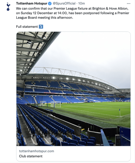 [사진] 토트넘 SNS 캡쳐.