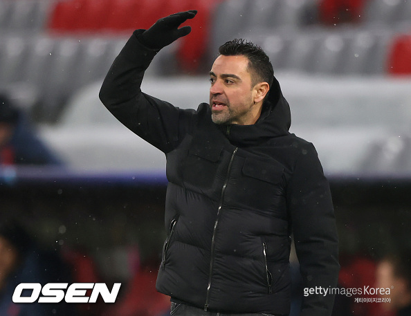 [사진] 사비 에르난데스 감독 / ⓒGettyimages(무단전재 및 재배포 금지)