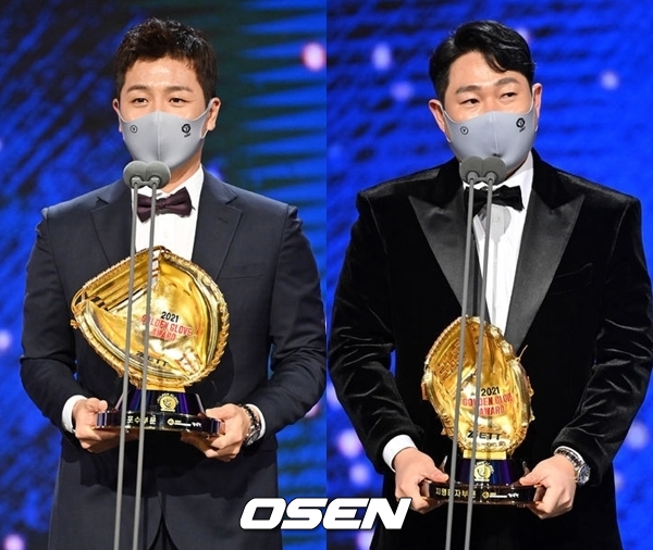 강민호-양의지 / OSEN DB