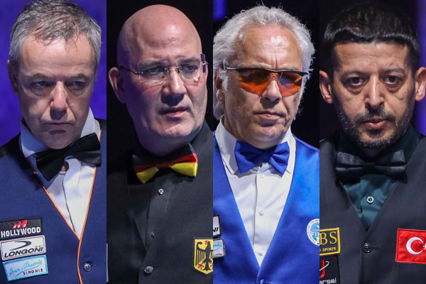 [사진] 왼쪽부터 딕 야스퍼스, 마틴 혼, 마르코 자네티, 무랏 나시 초클루 /파이브앤식스 제공