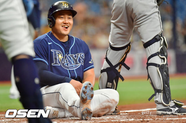 [사진] 최지만 ⓒGettyimages(무단전재 및 재배포 금지)