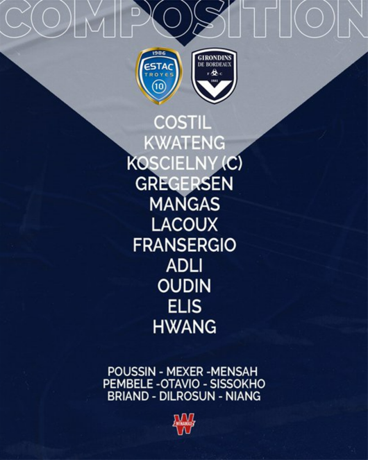 [사진] 지롱댕 드 보르도 공식 SNS