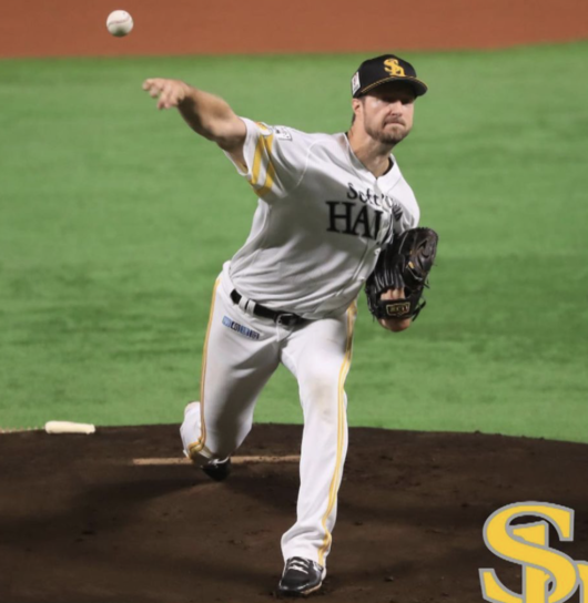 콜린 레이 /소프트뱅크 호크스 SNS