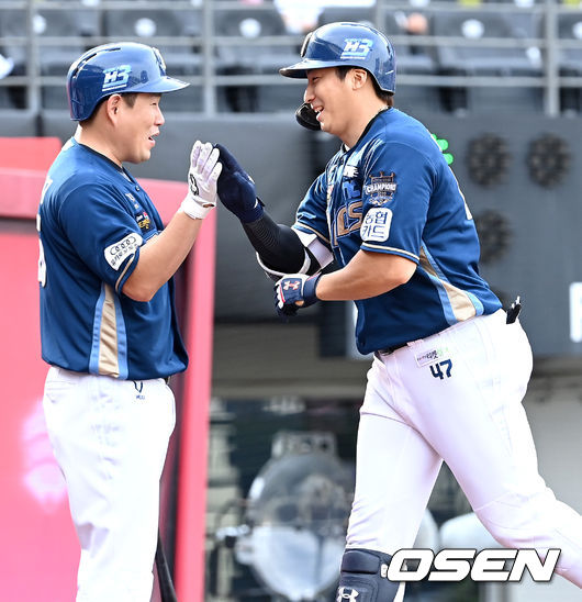 양의지-나성범 /OSEN DB