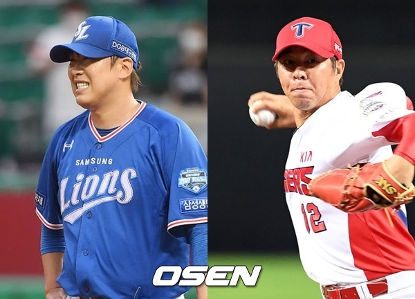 윤성환-임창용 / OSEN DB