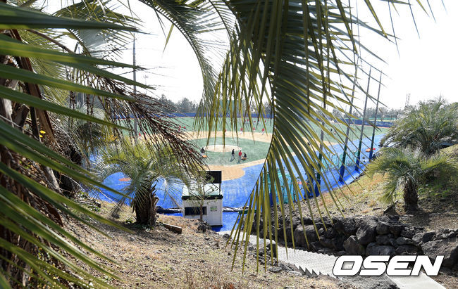 SSG 랜더스가 올해 2월 캠프를 차린 제주도 강창학야구장. / OSEN DB