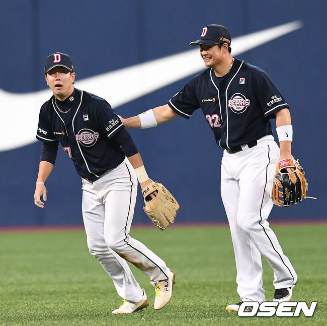 박건우-김재환 /OSEN DB