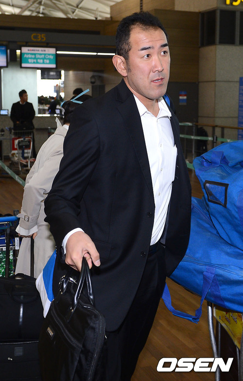 삼성 시절 가도쿠라 겐./OSEN DB