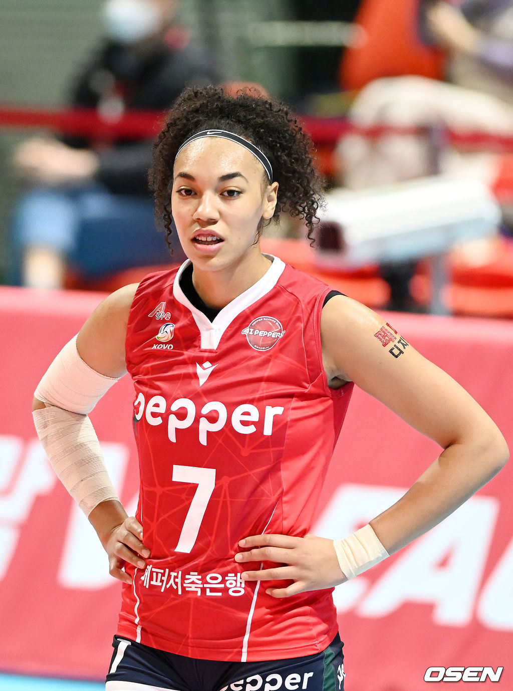 페퍼저축은행 엘리자벳. /OSEN DB