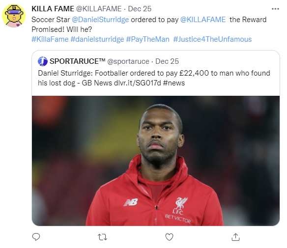 [사진] 포스터 워싱턴 개인 SNS