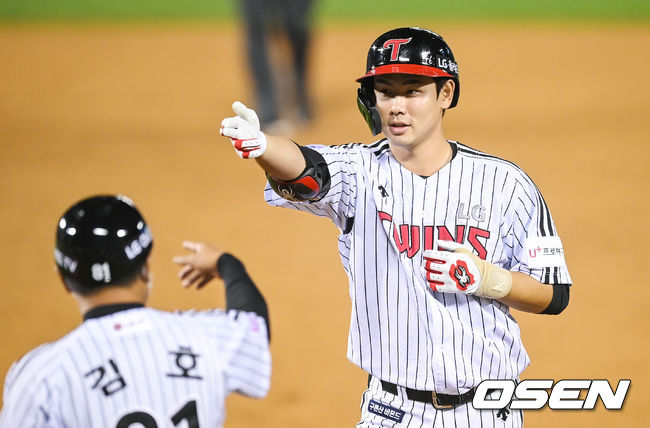 LG 홍창기. /OSEN DB