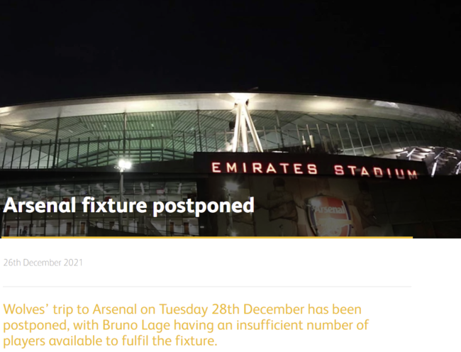 [사진] 울버햄튼 원더러스 공식 홈페이지