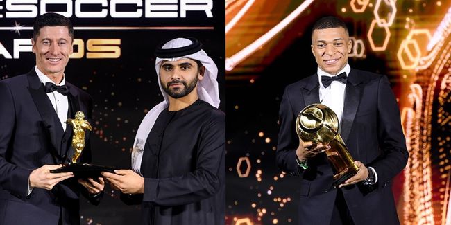 [사진] 로베르토 레반도프스키/킬리안 음바페 개인 SNS