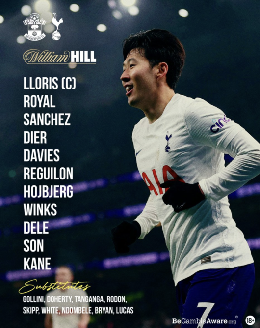 [사진] 토트넘 SNS 캡쳐.