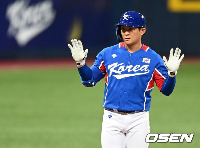 국가대표로 활약한 오지환. /OSEN DB